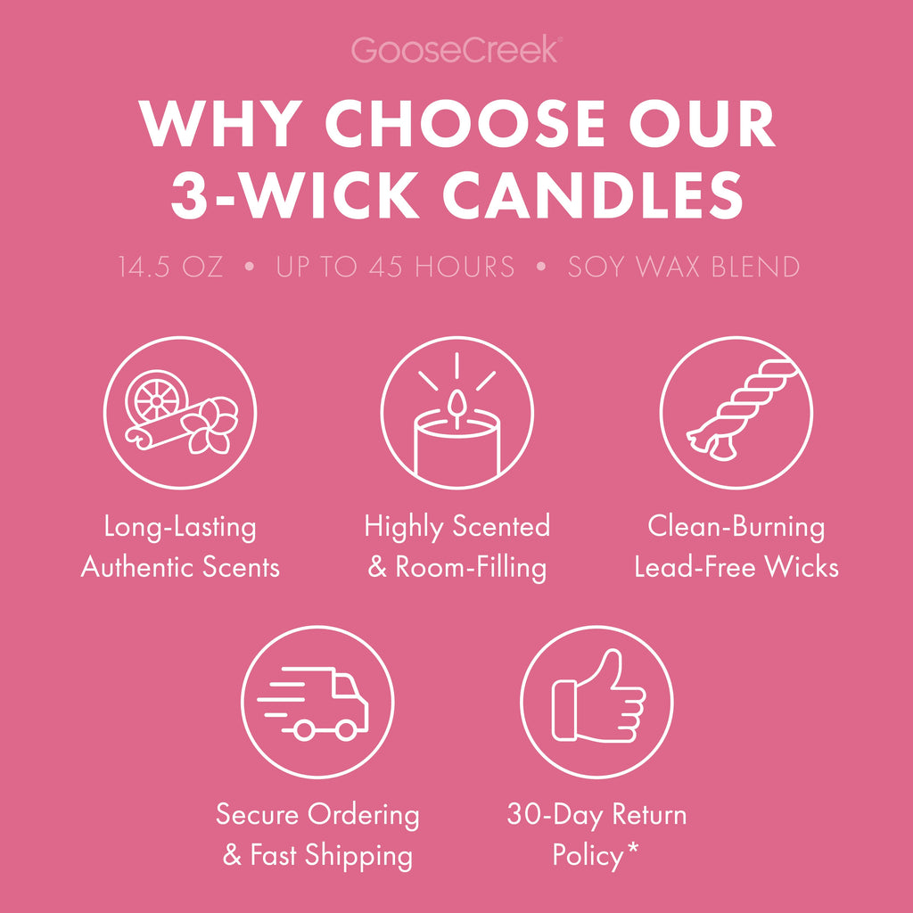 Apple Pom Twister 3-Wick Candle