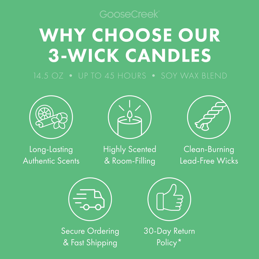 Bamboo Grove 3-Wick Candle