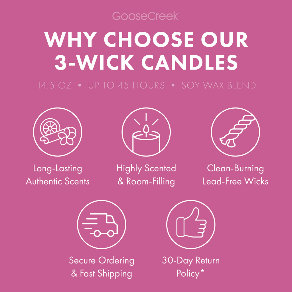 Blooming Magnolia 3-Wick Candle