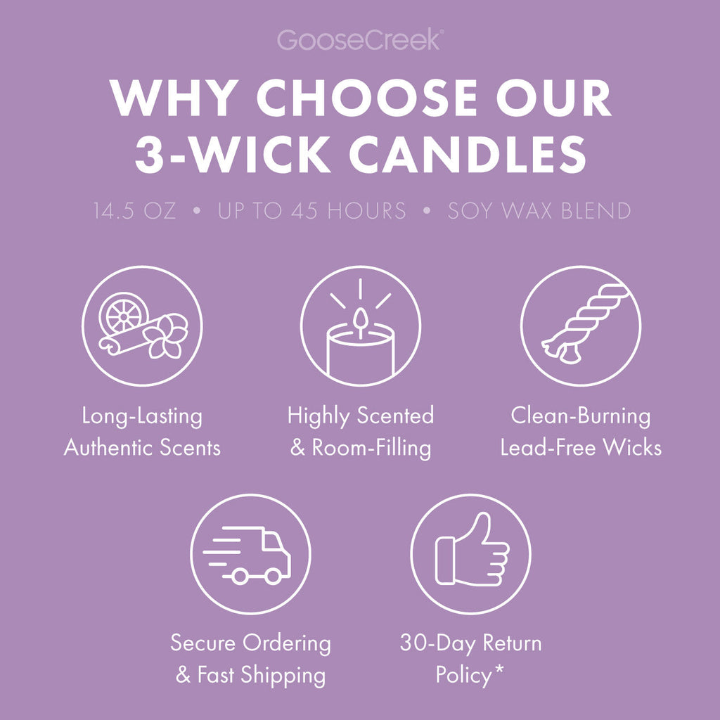 Boardwalk Cone 3-Wick Candle