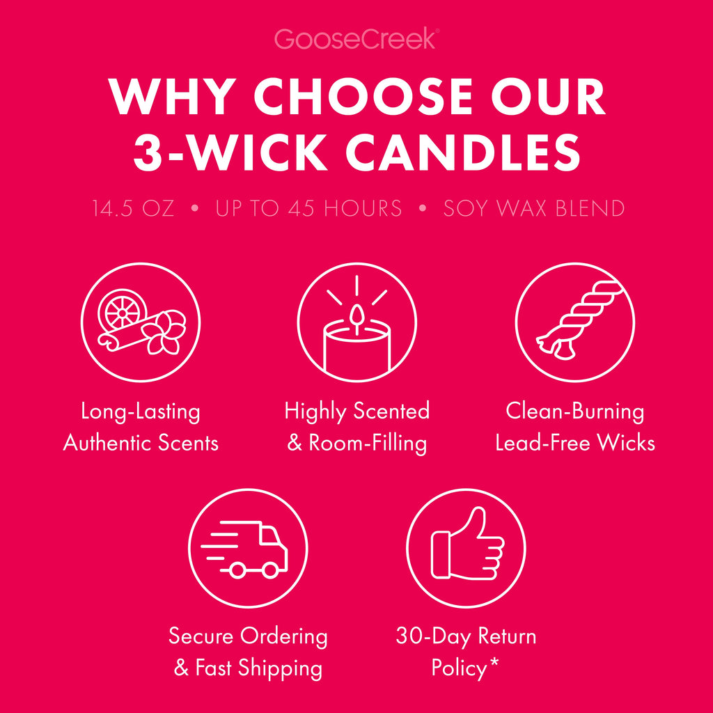 Caribbean Upsidedown Cake 3-Wick Candle
