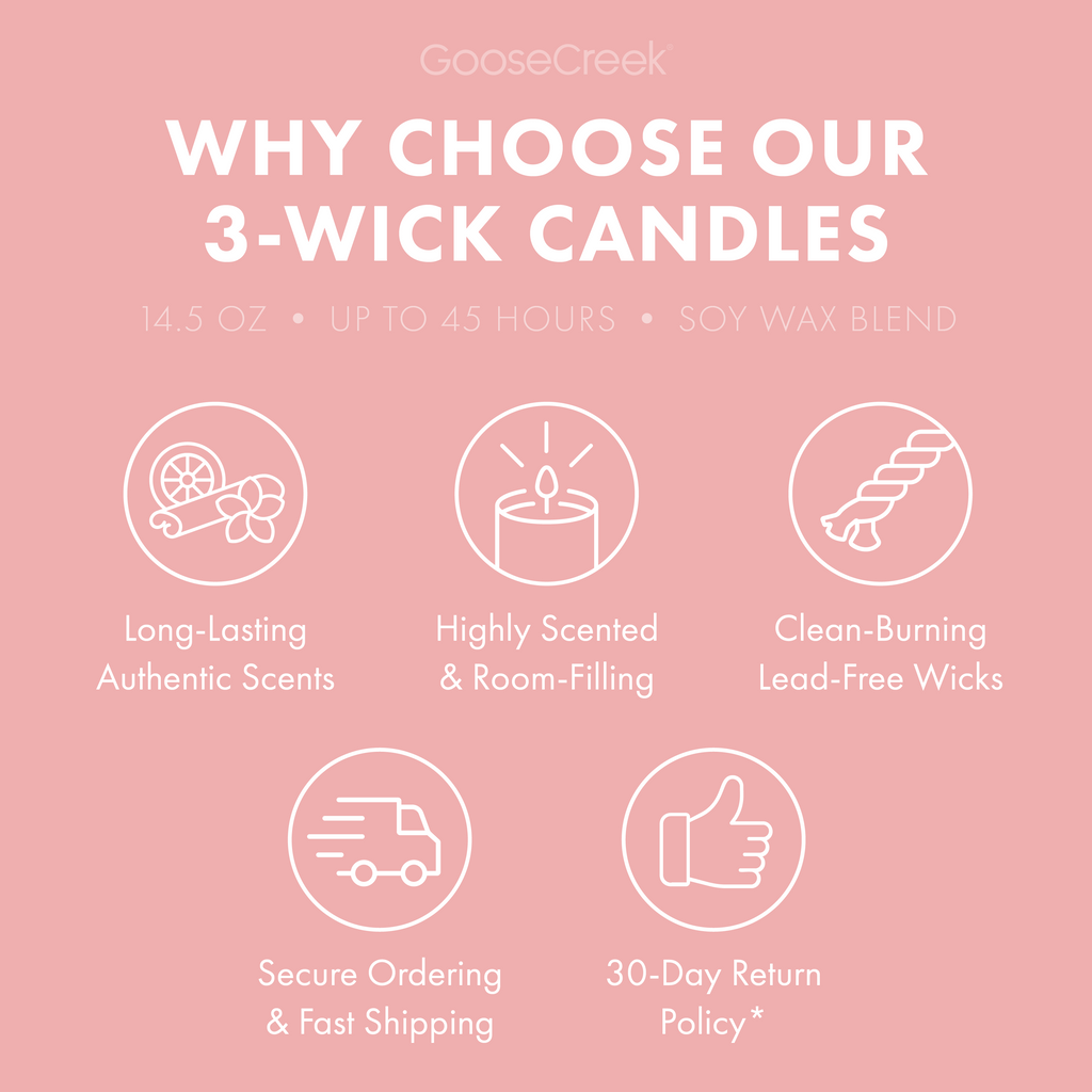 Champagne Bubbles 3-Wick Candle