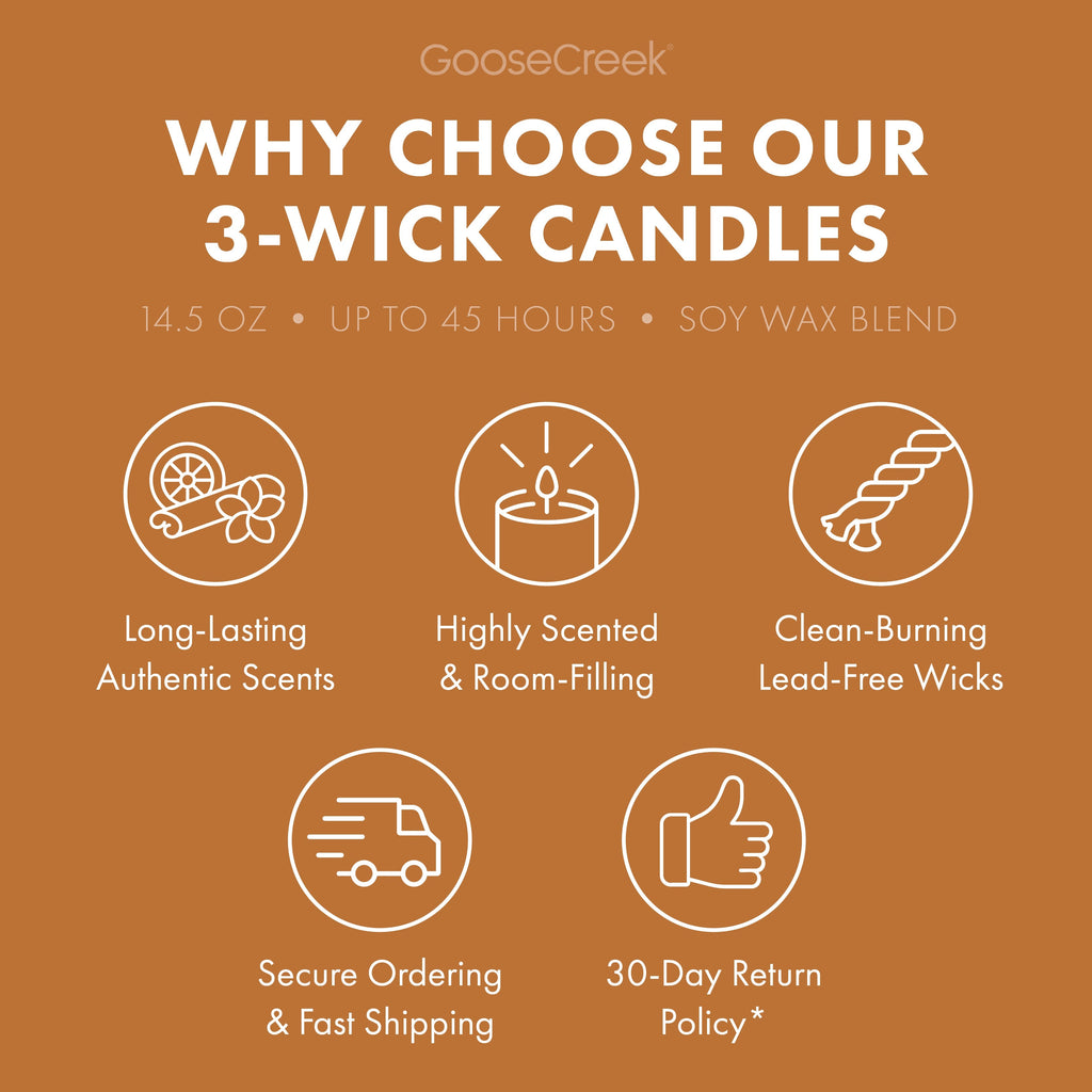 Cookie Butter Ice Cream 3-Wick Candle