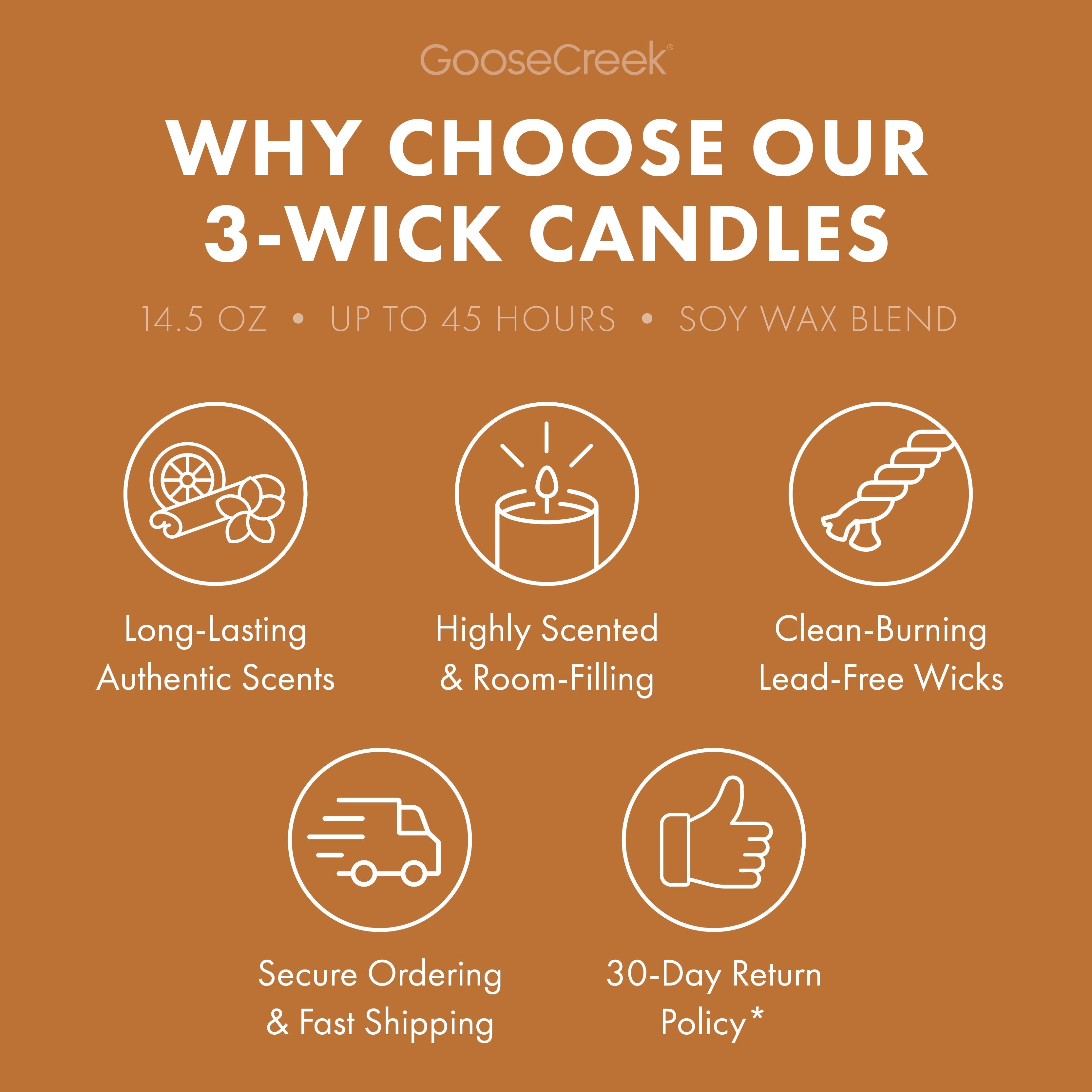 Cookie Butter Ice Cream 3-Wick Candle