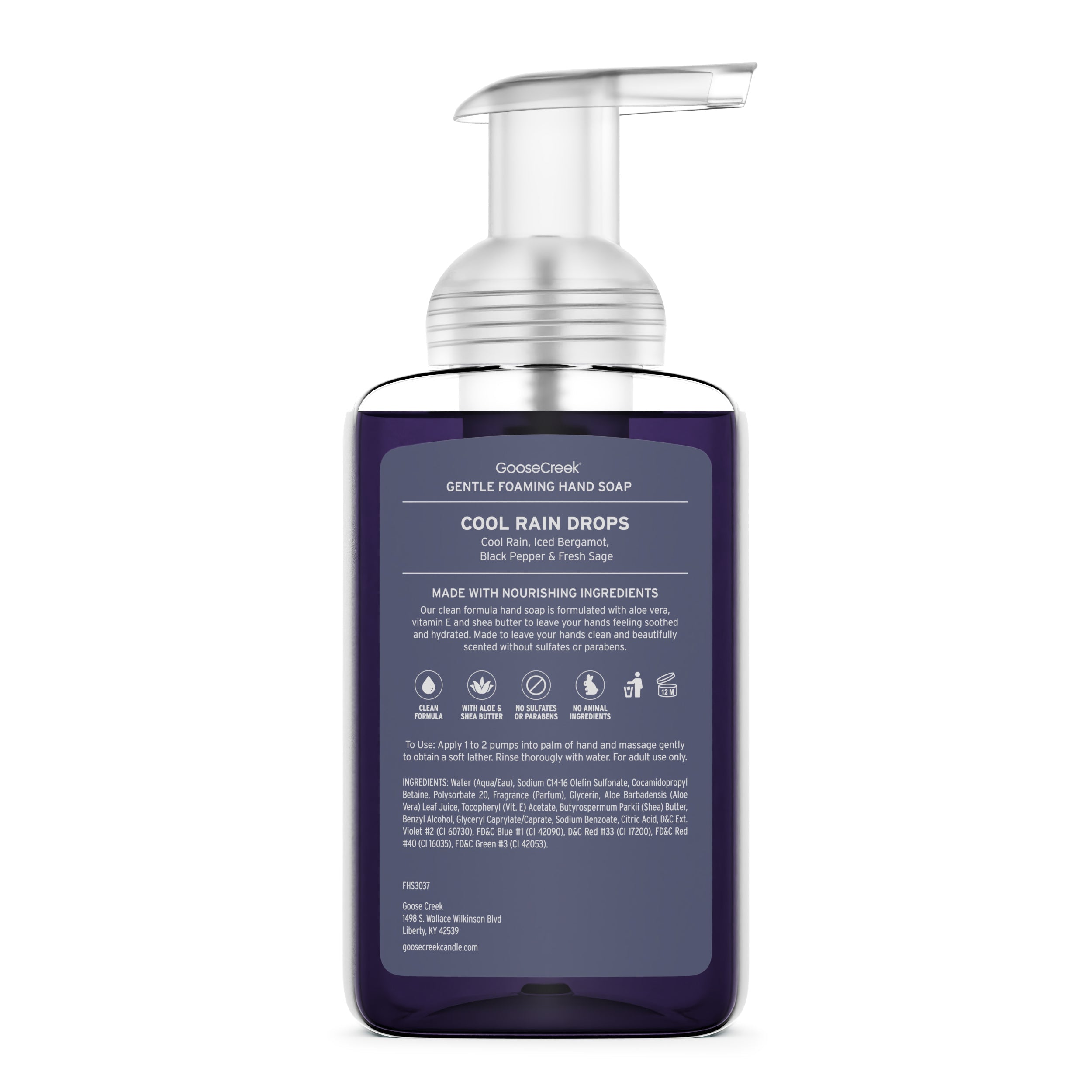 Cool Rain Drops Lush Foaming Hand Soap