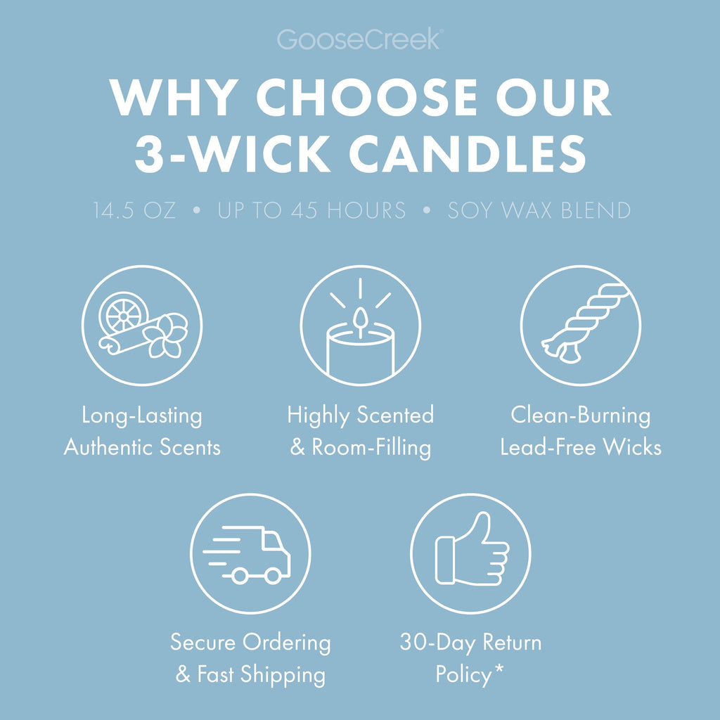 Country Cotton 3-Wick Candle