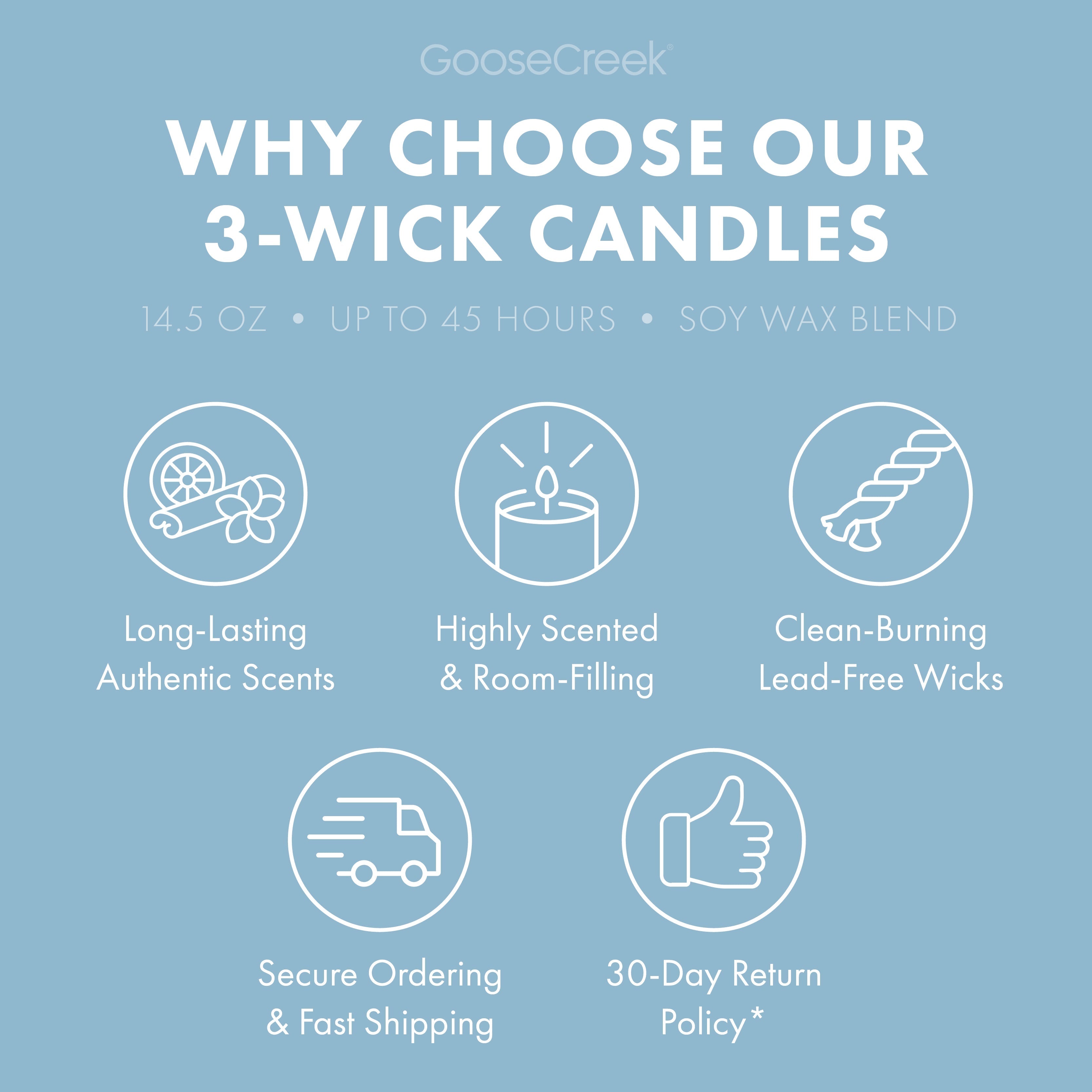 Country Cotton 3-Wick Candle