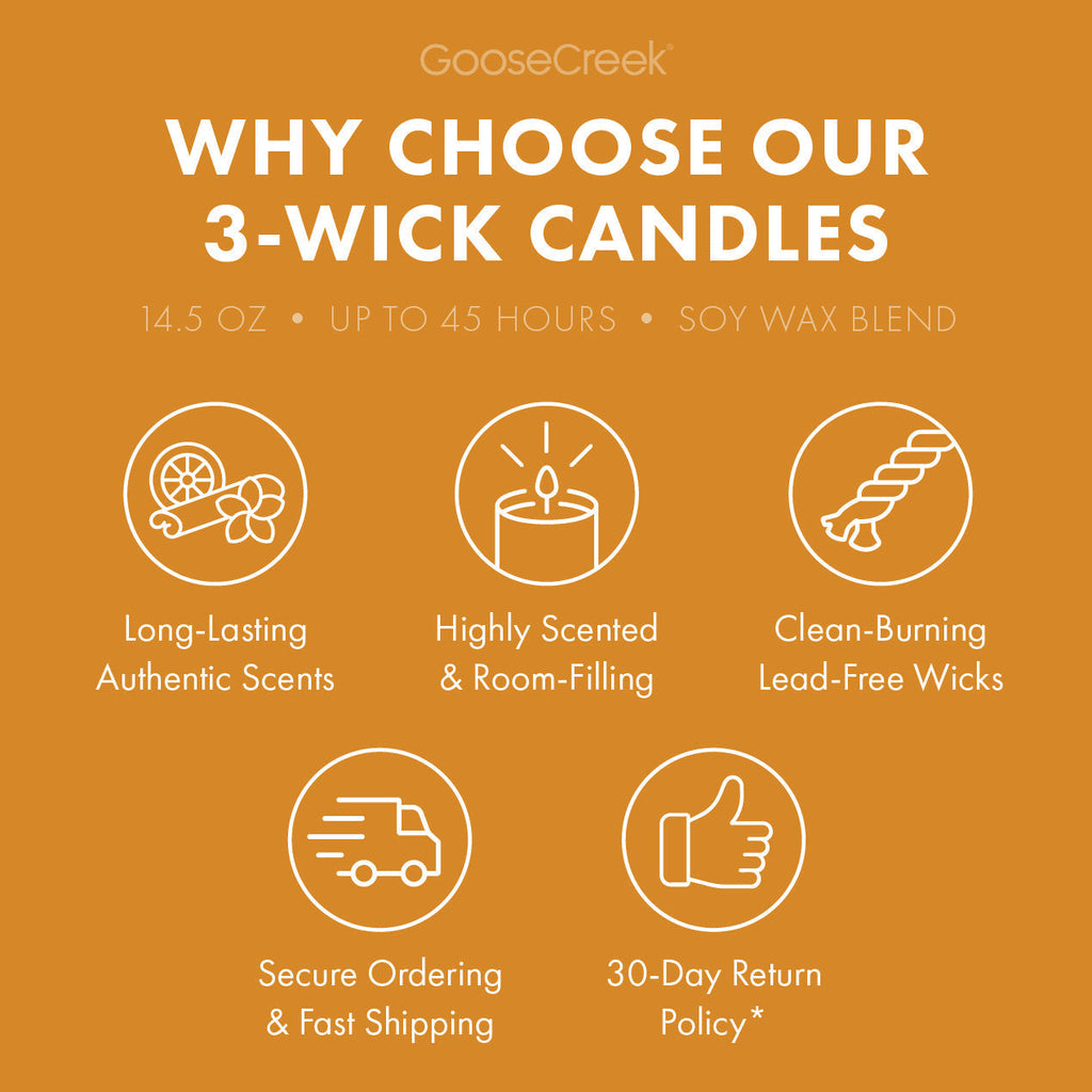 Drenched Coconut Odor Eliminating 3-Wick Candle