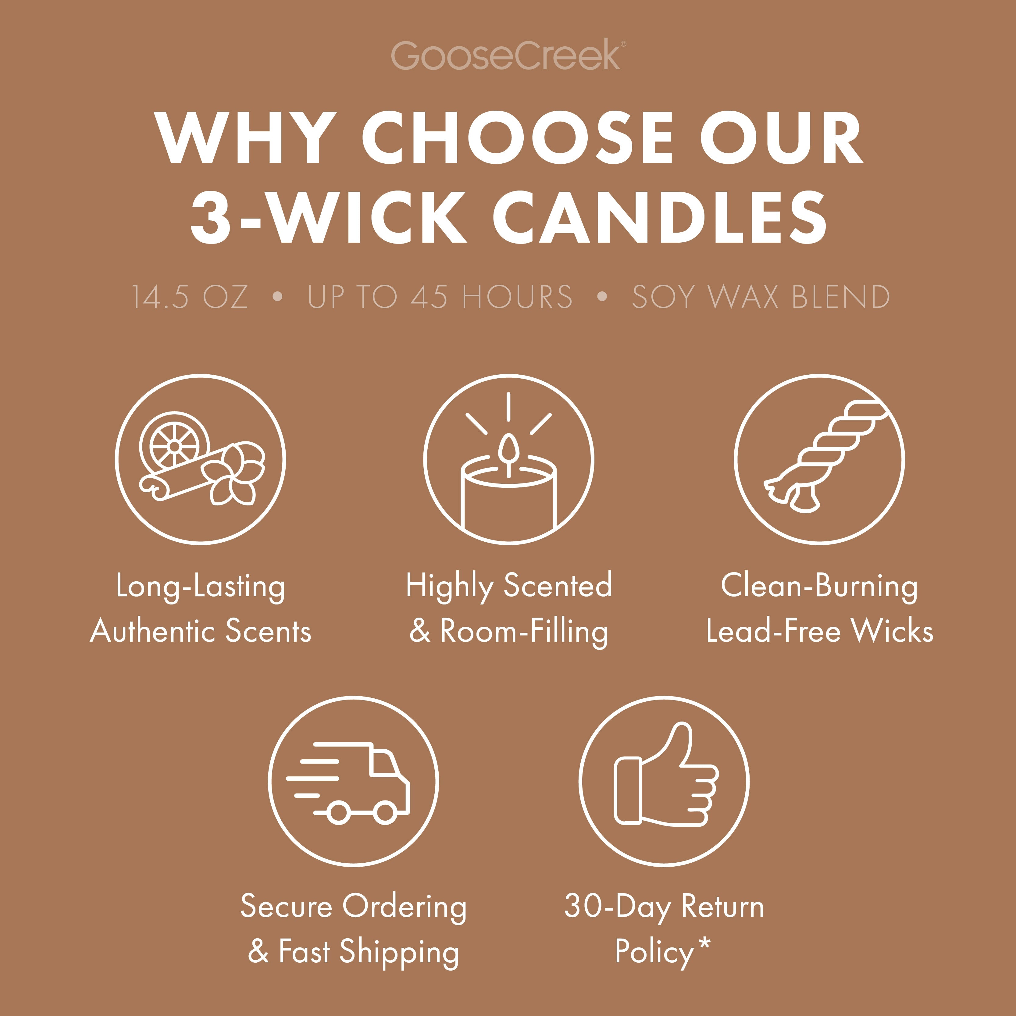 Earl Grey Tea 3-Wick Candle