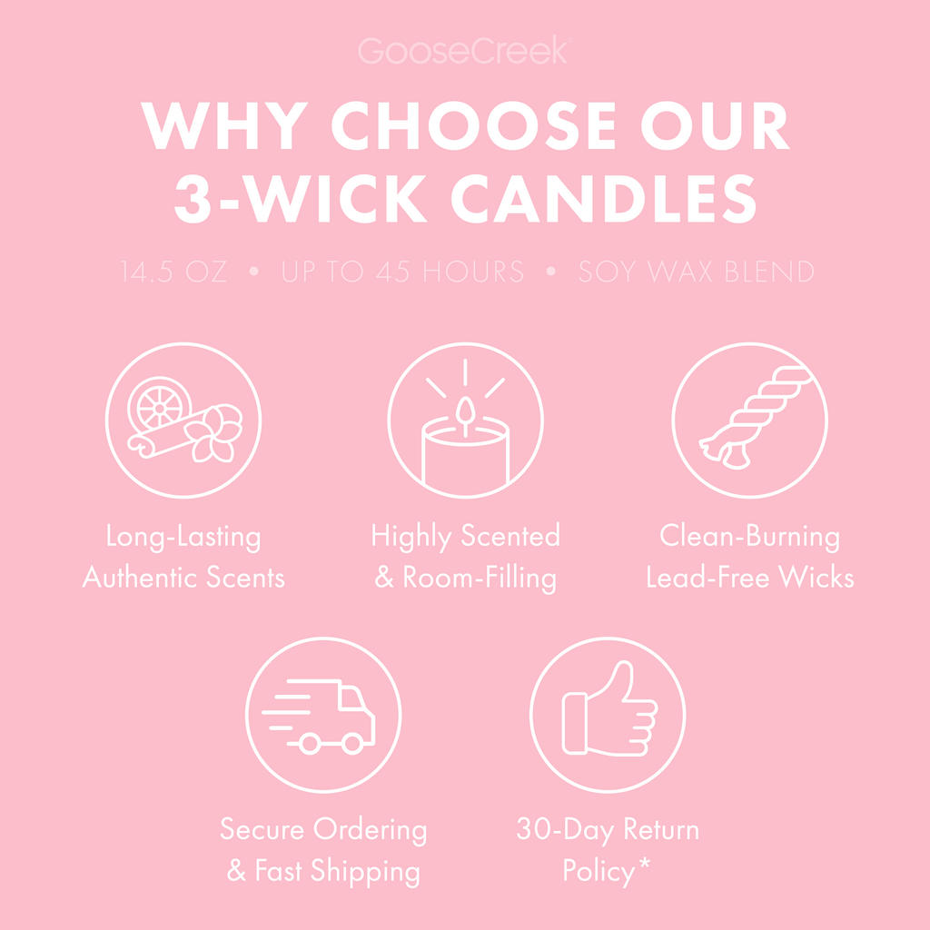 Garden House 3-Wick Candle