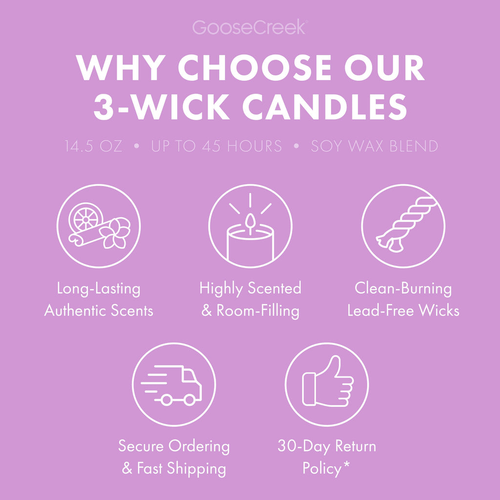 Lavender Twilight 3-Wick Candle
