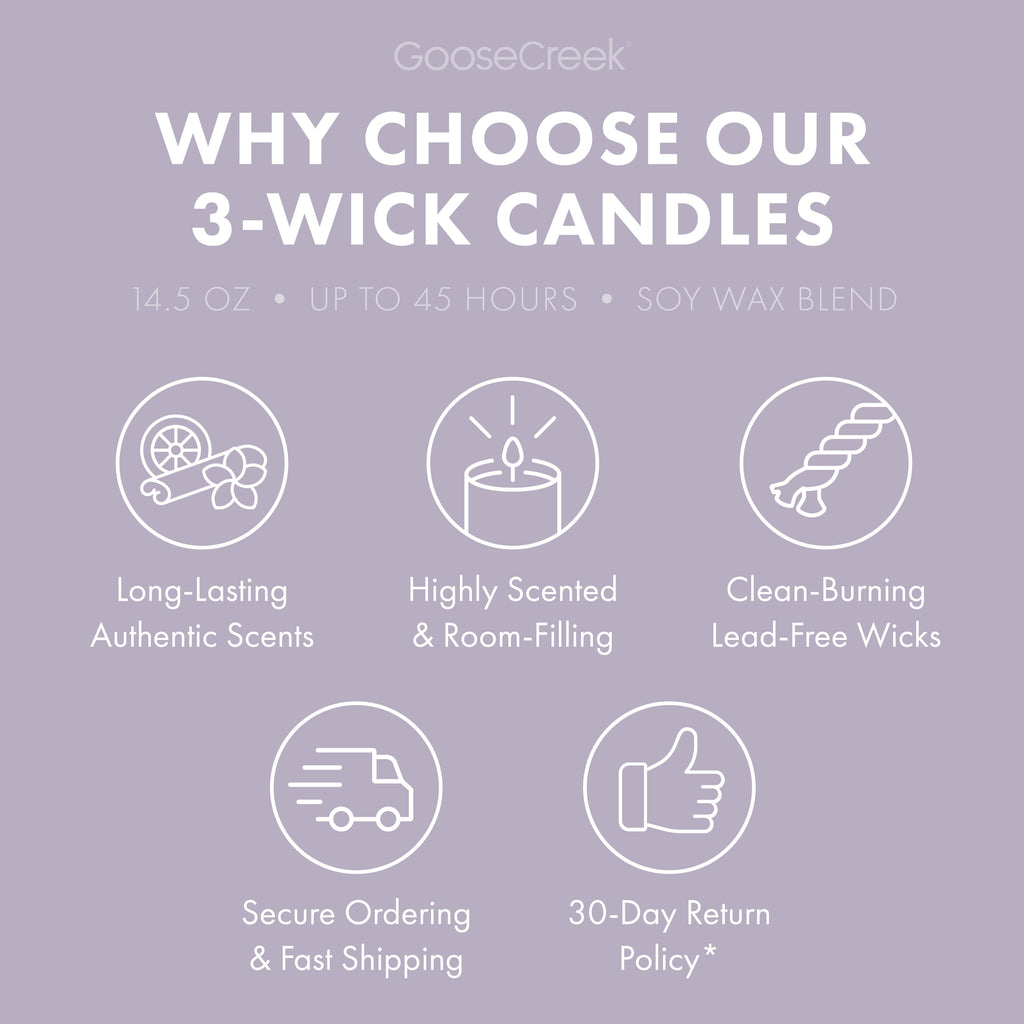 Lavender Vanilla 3-Wick Candle