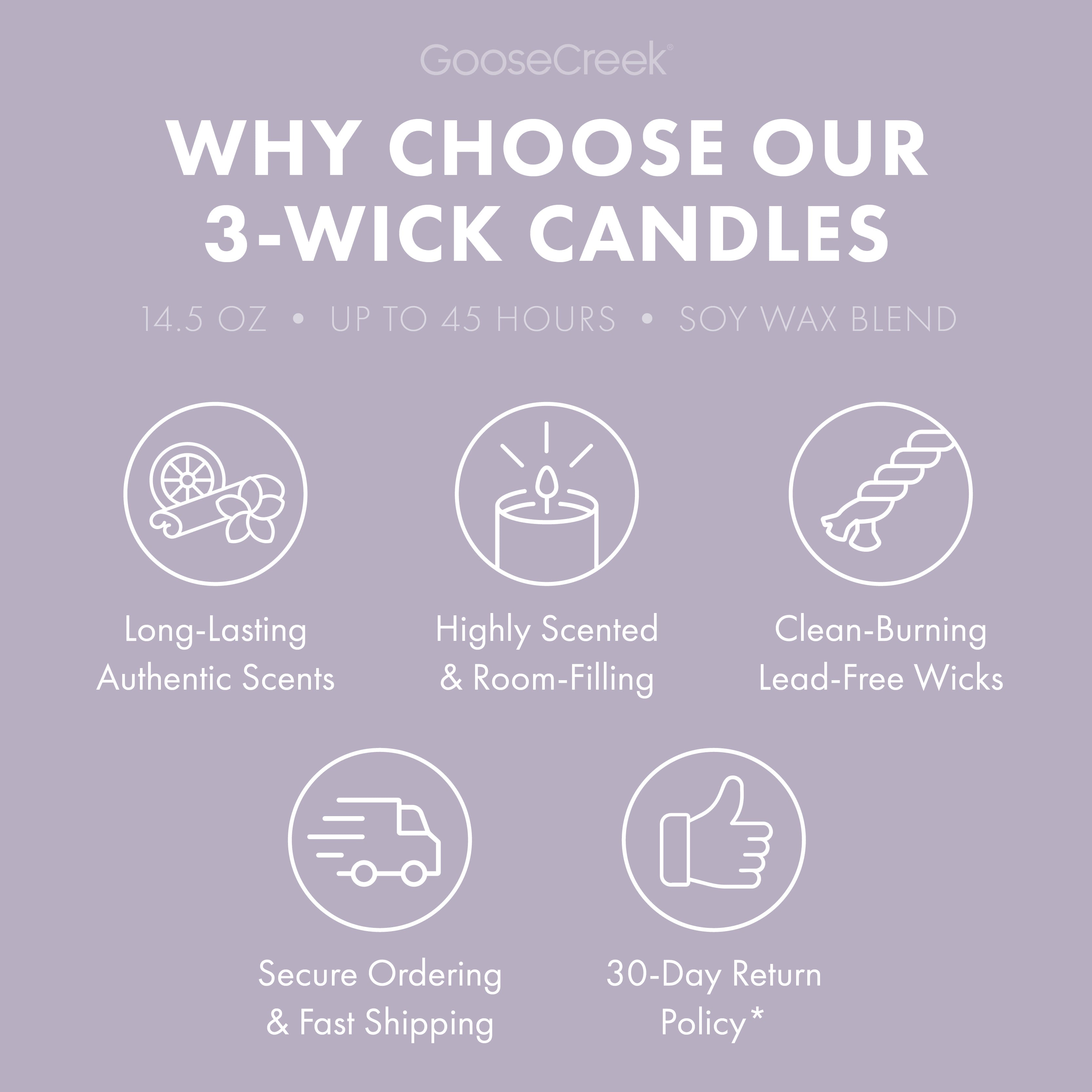 Lavender Vanilla 3-Wick Candle