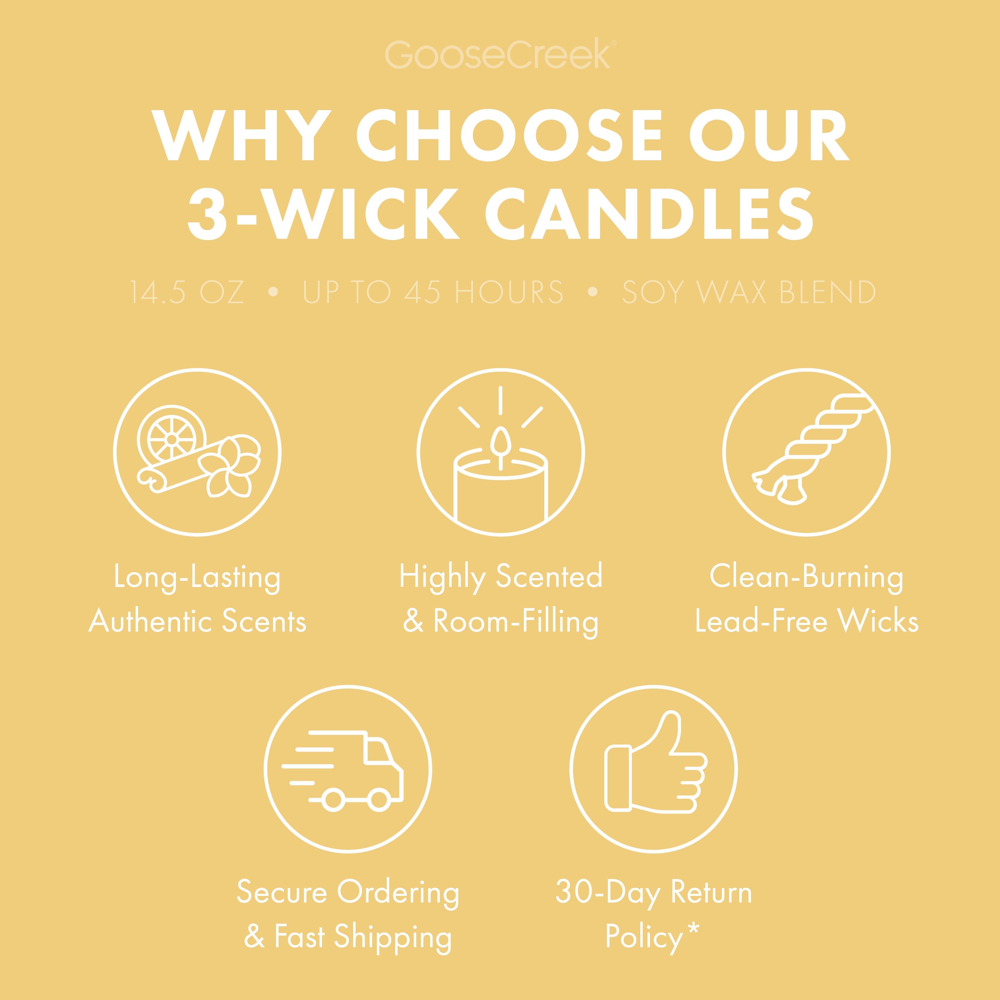 Lemon Butter Cake 3-Wick Candle