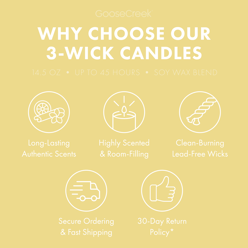 Lemon Lush Bar 3-Wick Candle