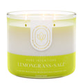 Lemongrass & Sage Aromatherapy 3-Wick Candle