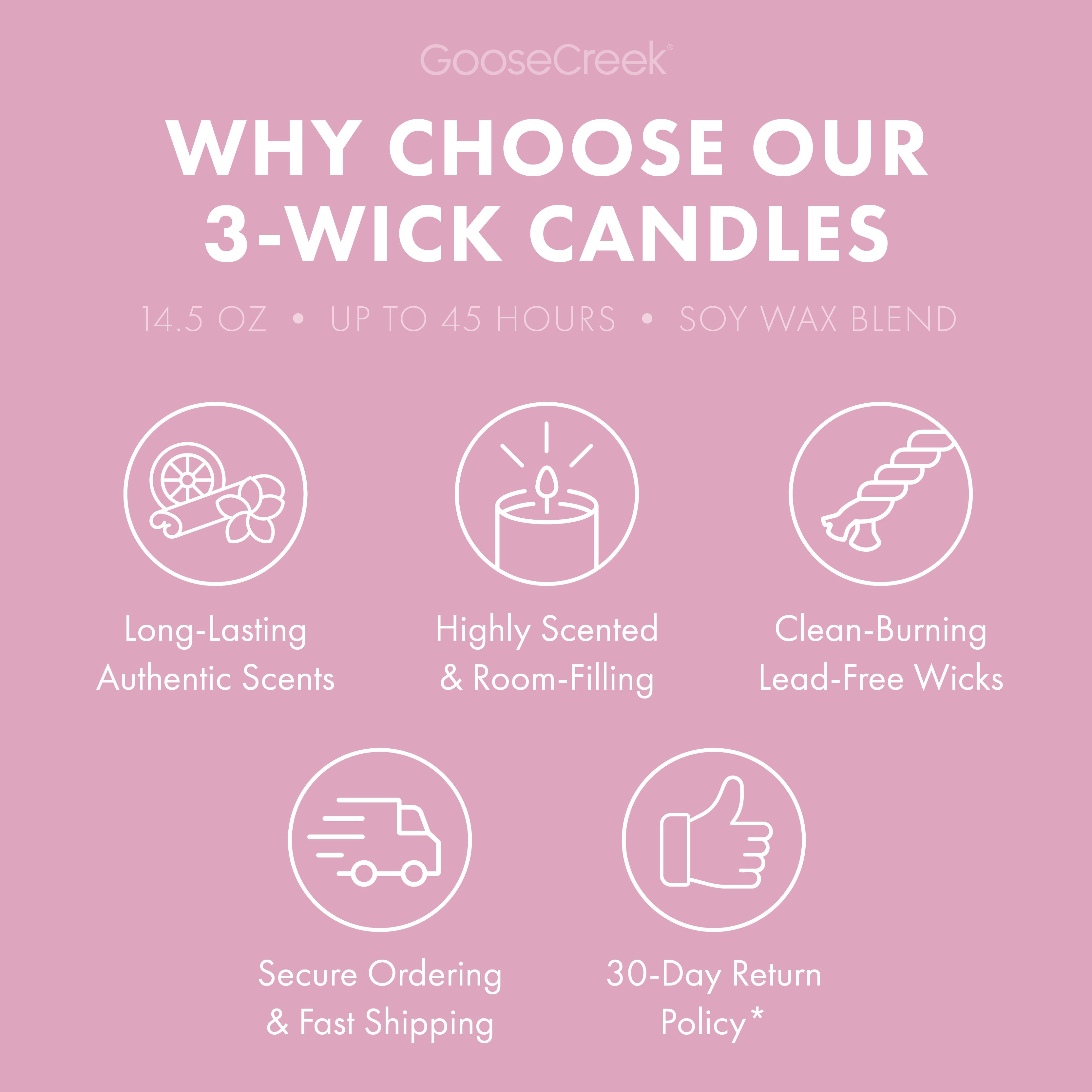 Lilac Garden 3-Wick Candle