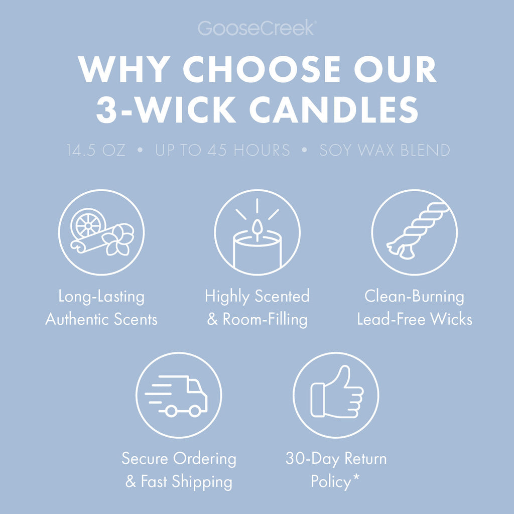 Lost at Sea Odor Eliminating 3-Wick Candle