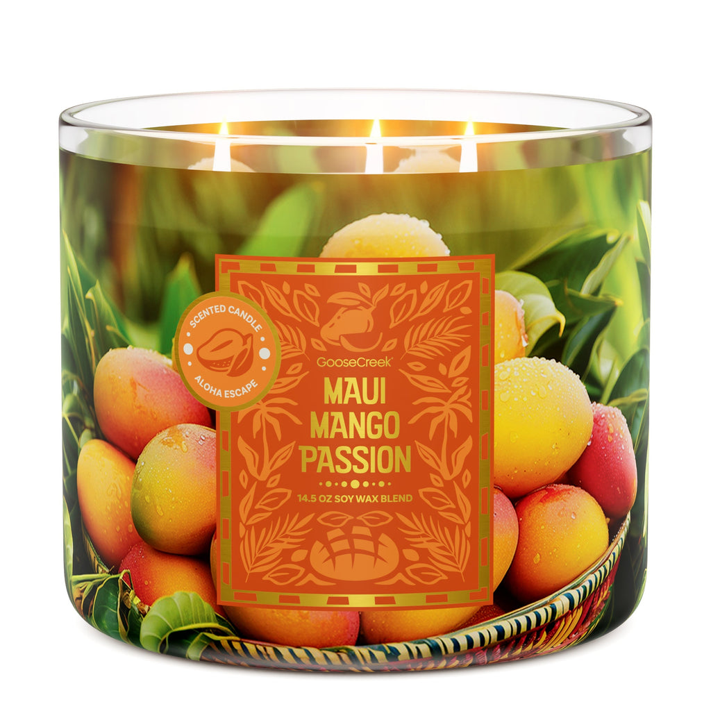 Maui Mango Passion 3-Wick Candle