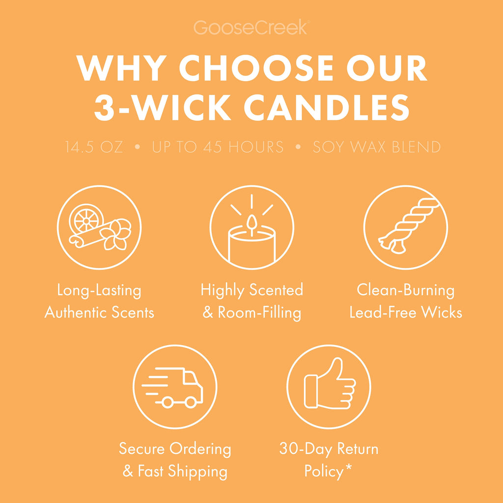 Orange Cream Cake 3-Wick Candle