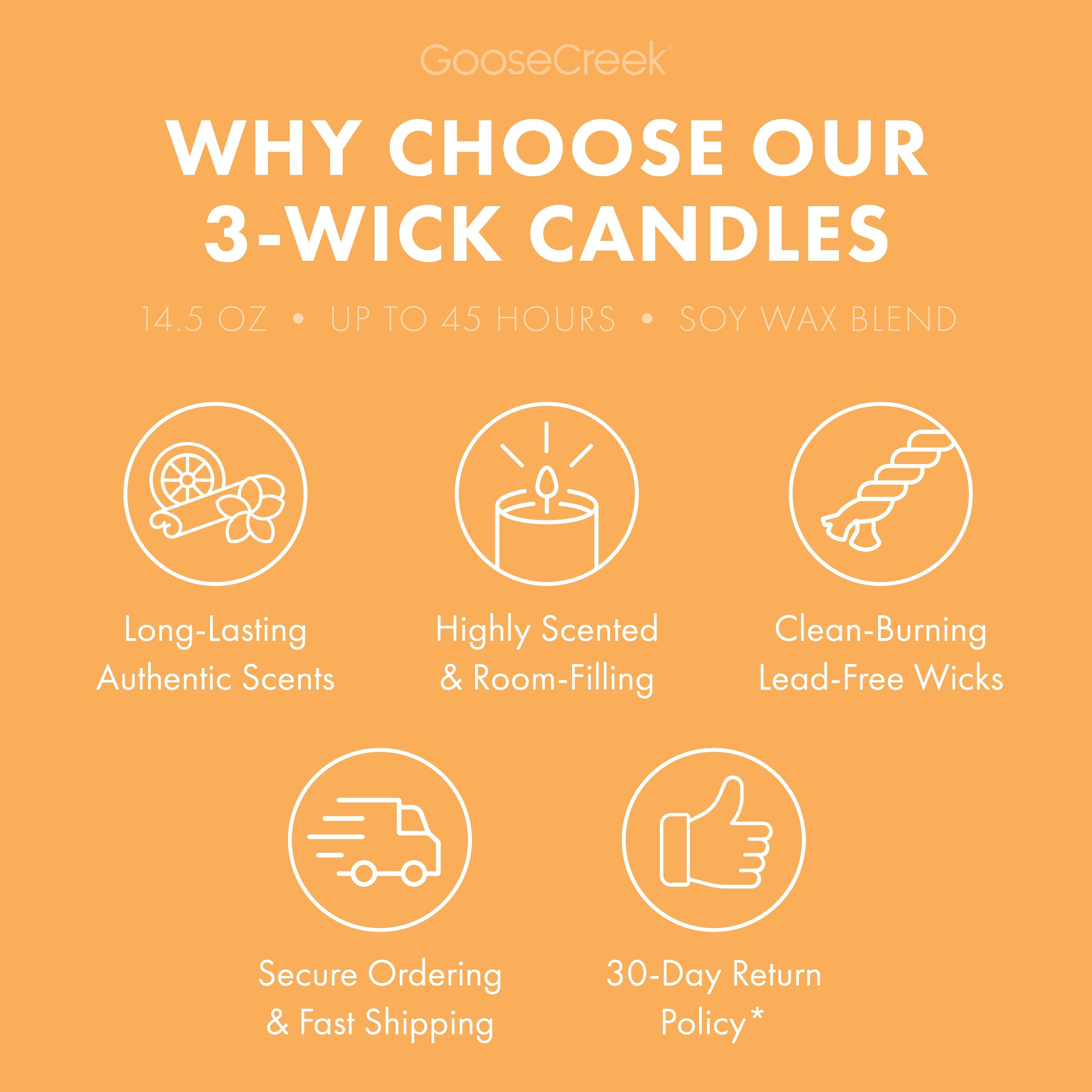 Orange Cream Cake 3-Wick Candle