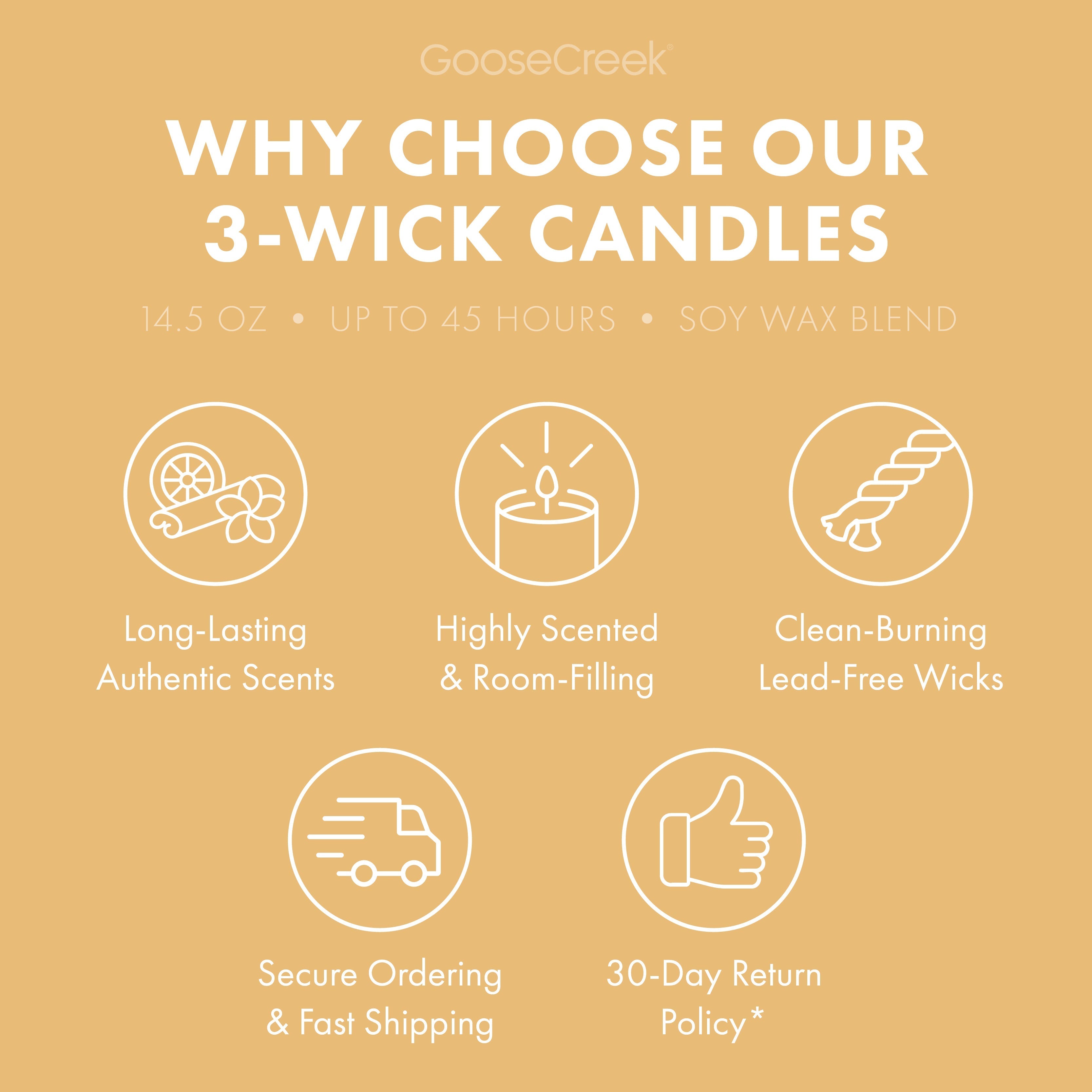Orange Cream Sherbet 3-Wick Candle
