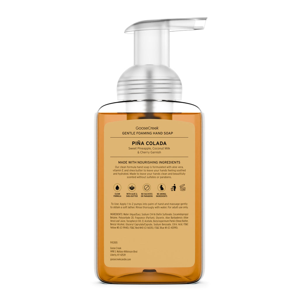 Pina Colada Lush Foaming Hand Soap