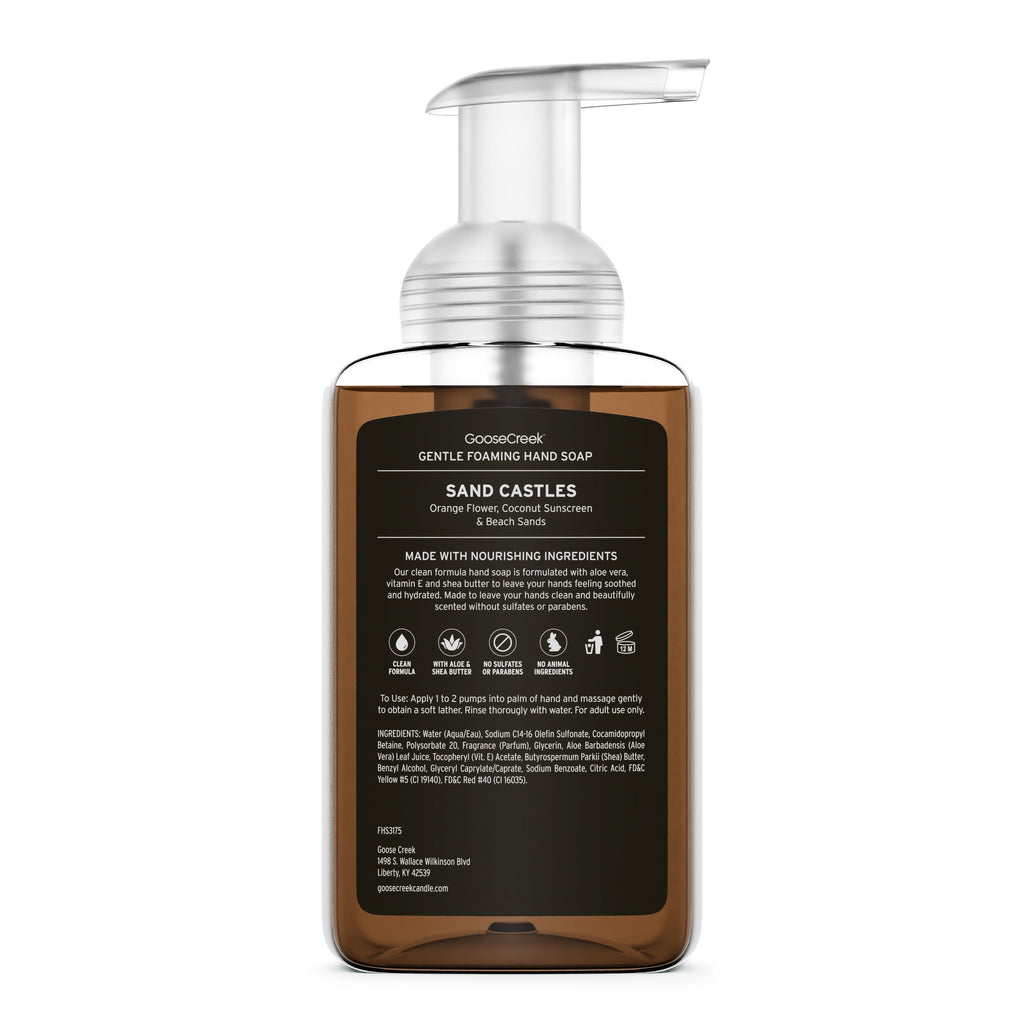 Sand Castles Lush Foaming Hand Soap