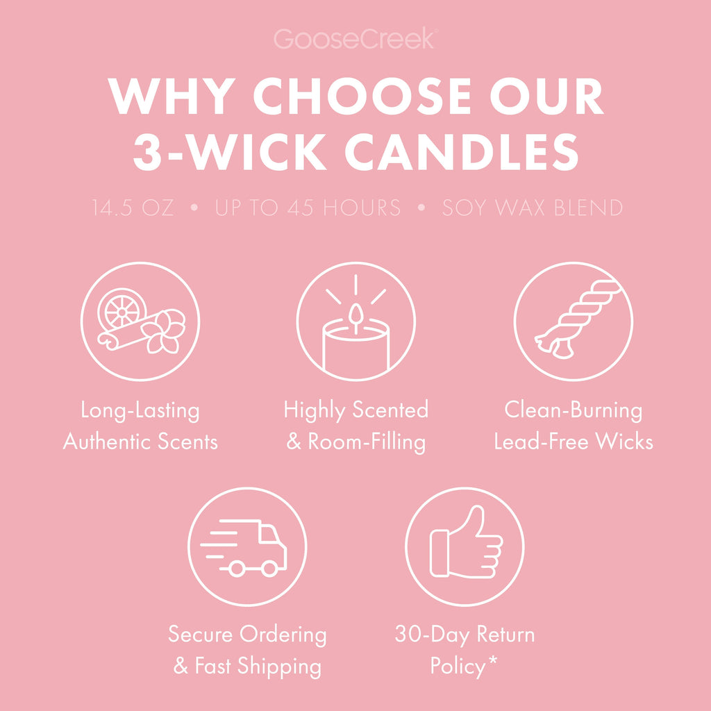 Strawberry Ice Cream 3-Wick Candle