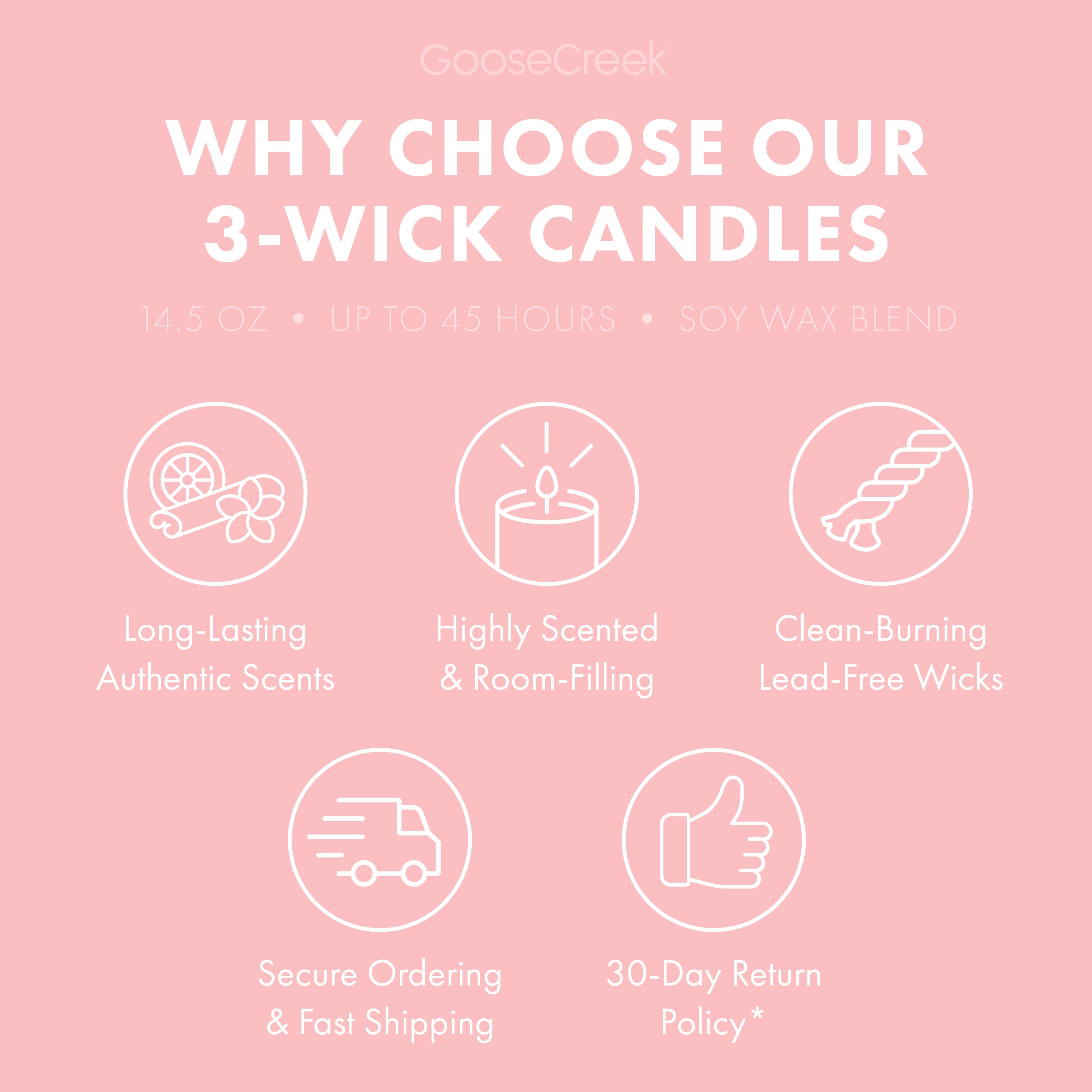 Strawberry Sponge Cake 3-Wick Candle