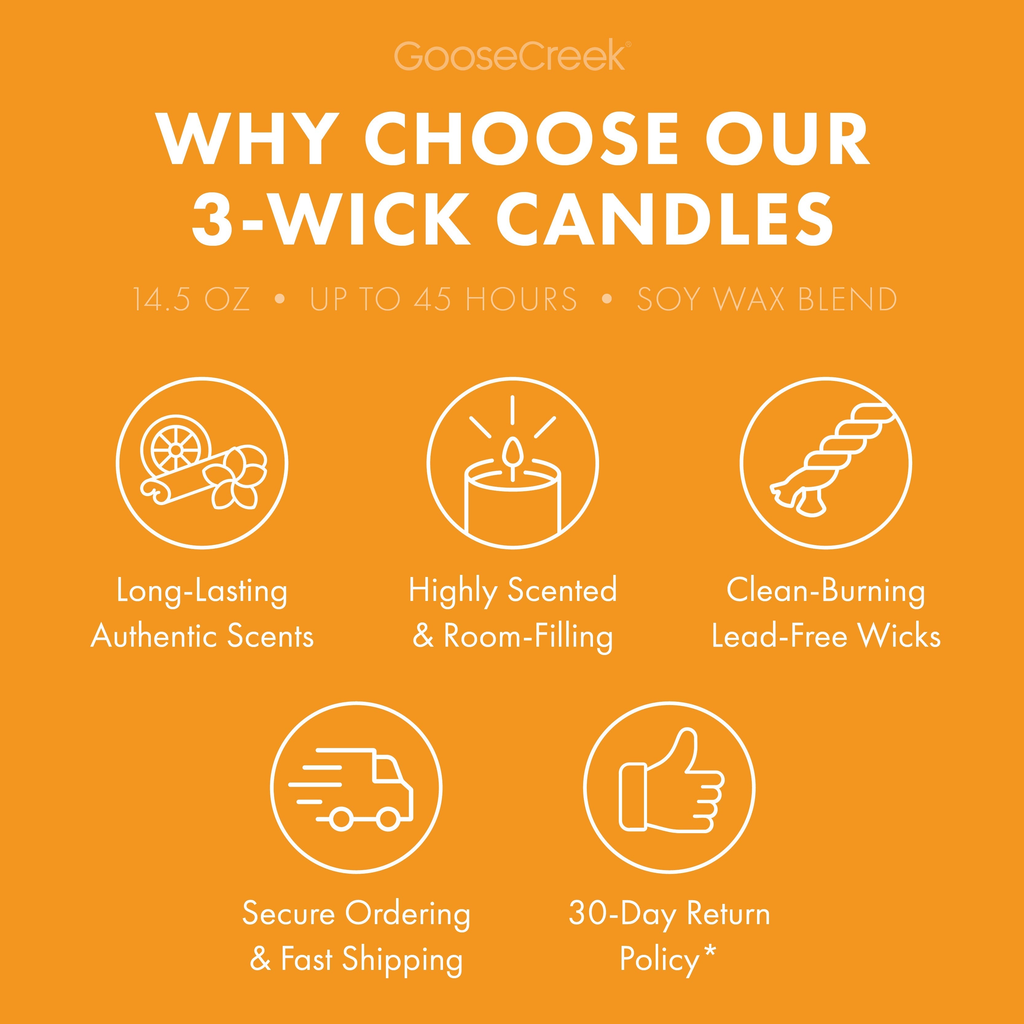 Tangerine Coast 3-Wick Candle