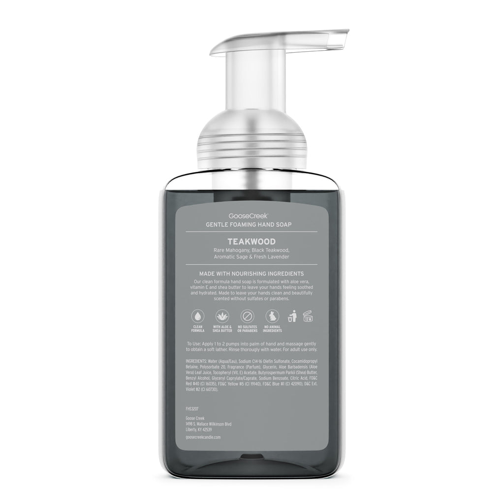 Teakwood Foaming Hand Soap