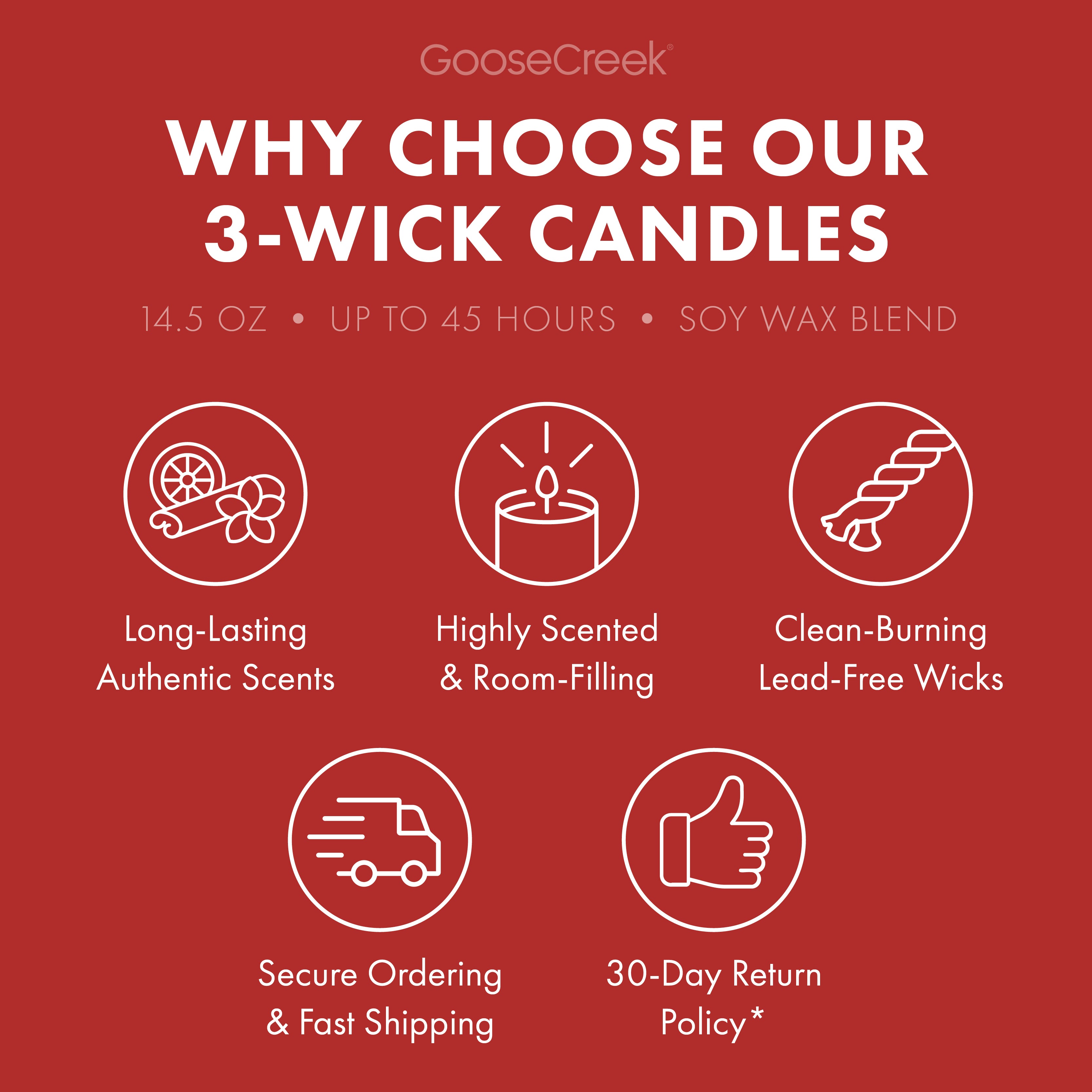 Warm Apple Pie 3-Wick Candle