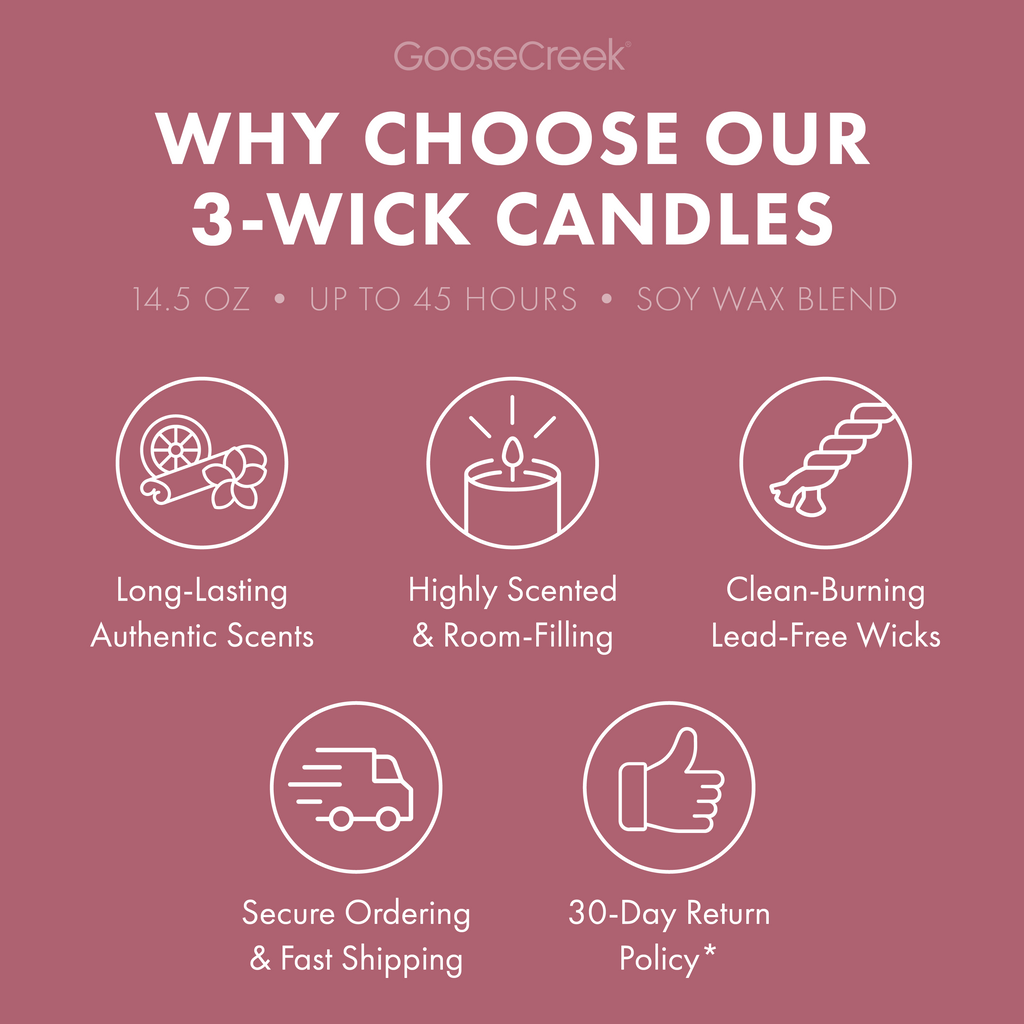 Watermelon Bubble Gum 3-Wick Candle