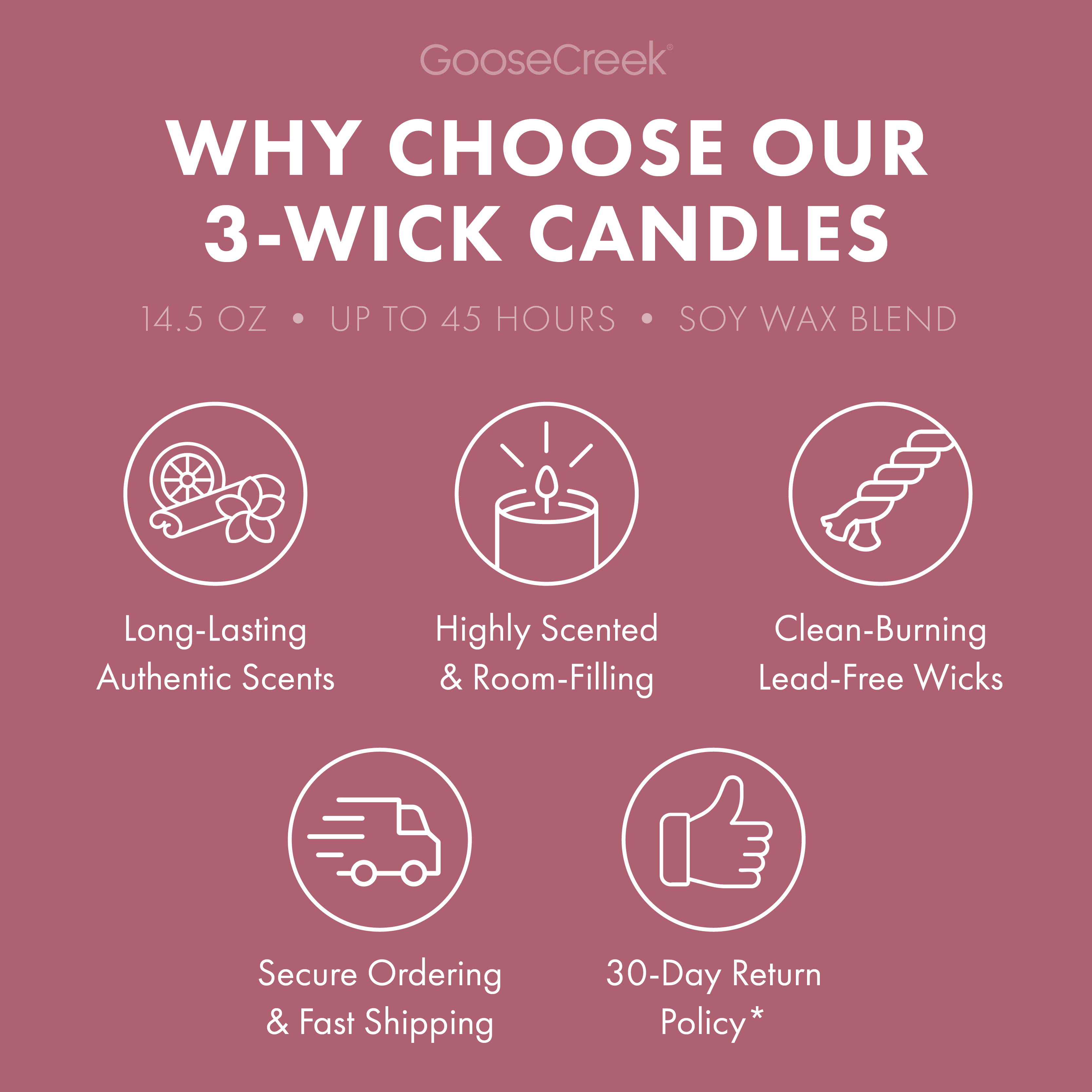 Watermelon Bubble Gum 3-Wick Candle