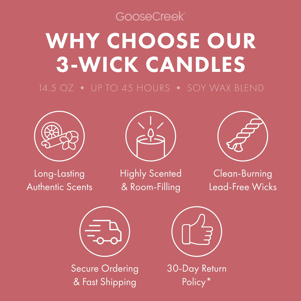 Watermelon Lemonade Odor Eliminating 3-Wick Candle