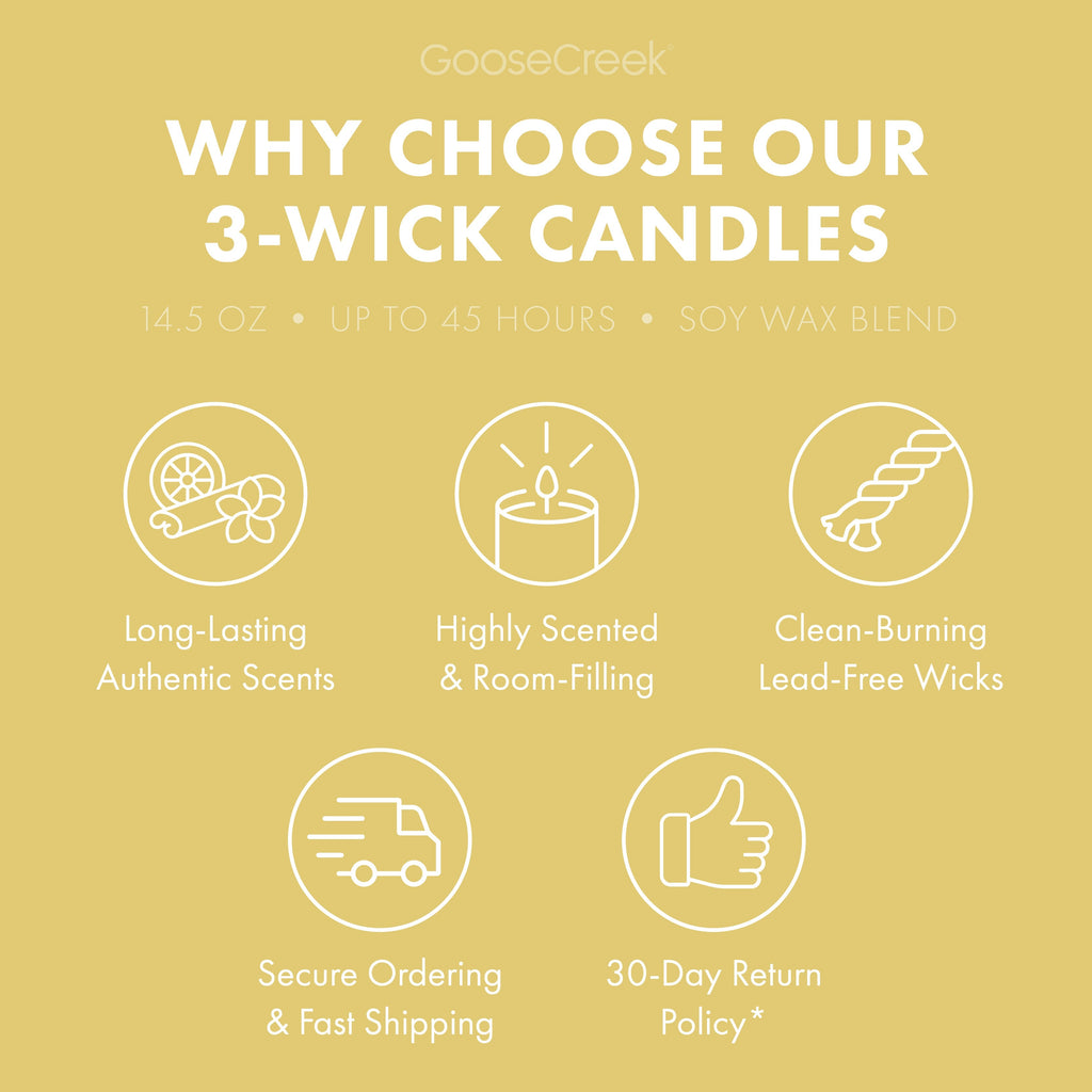 White Tea & Wildberries 3-Wick Candle