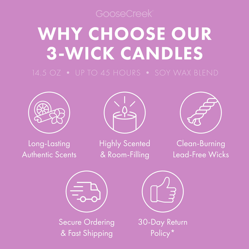 Wildberry Wisteria 3-Wick Candle
