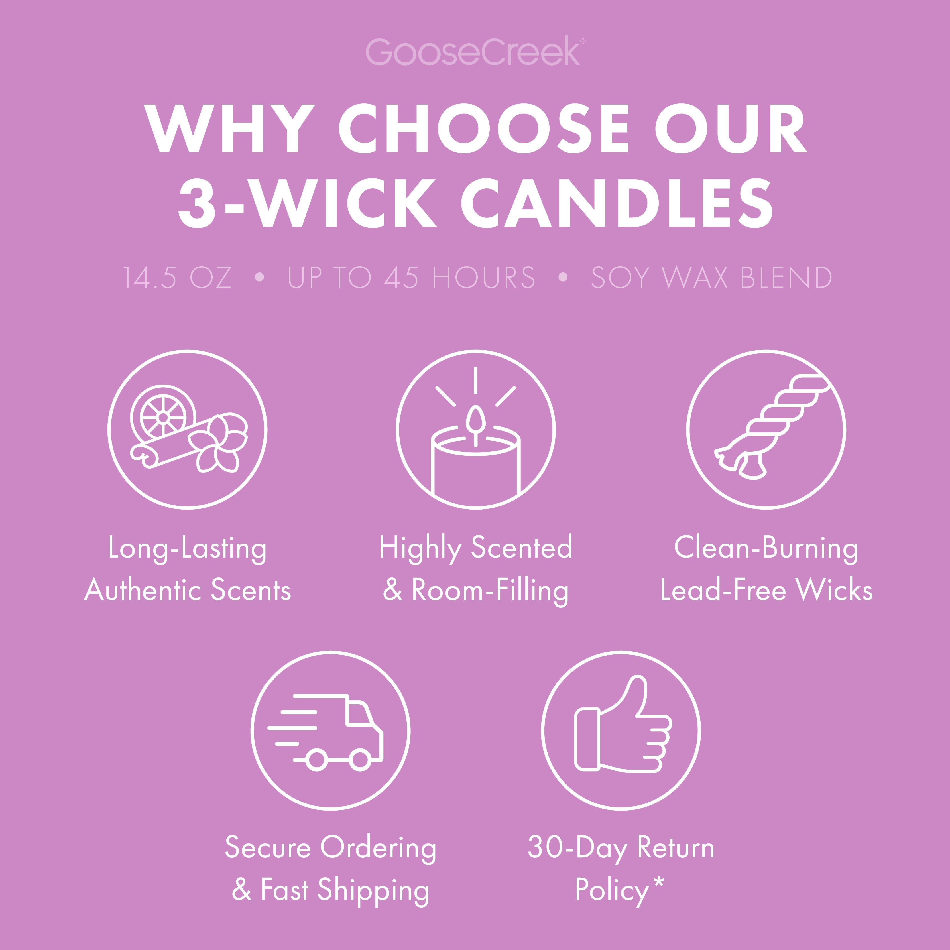Wildberry Wisteria 3-Wick Candle